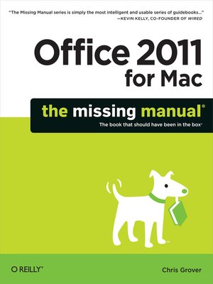 cover image of Office 2011 for Macintosh